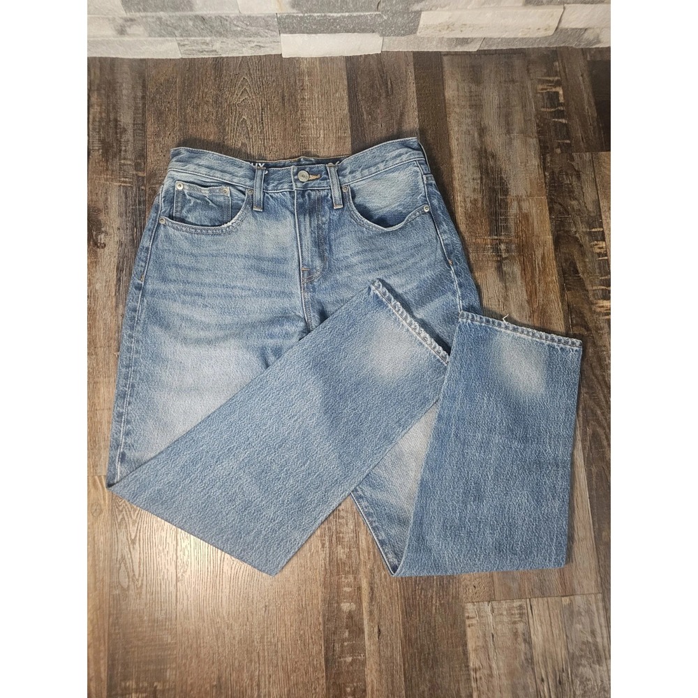 J CREW Jeans Womens Size 26 Slouchy Boyfriend High Rise Medium Wash 100% Cotton